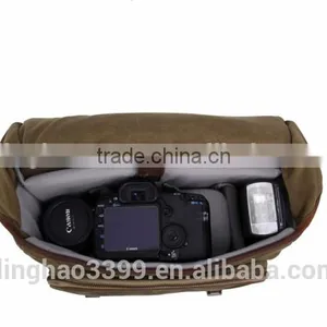 European Style Camera Bag Canvas Retro Bag Online Shopping DSLR Camera Bag thumbnail-3