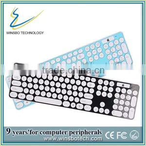 Newest 2.4G Mini Wireless Keyboard and Mouse for Ipad/ Cheap Wireless Keyboard and Mouse thumbnail-2