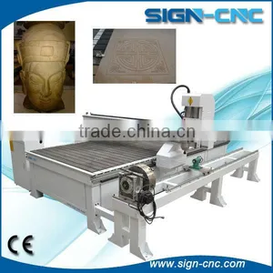 High Quality Wood Cnc Router With Rotary Device / Cylinder Engraving Machine for Sale thumbnail-4