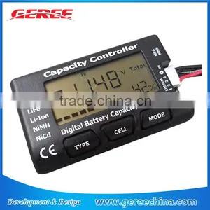 RC 7 Function Digital Voltmeter Battery Capacity Tester For LiPo LiFe Li-ion(2-7s) Nicd NiMH DE(4-7s) thumbnail-3