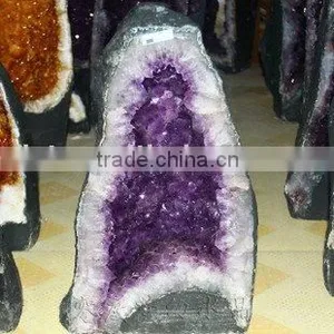 Natural Amethyst Crystal Geode thumbnail-1