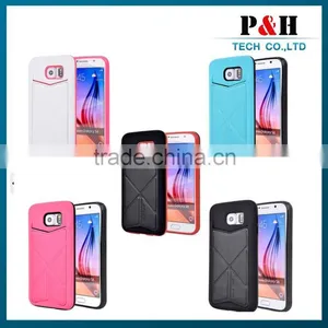 Trending Hot Products Mobile Phone Leather Case for Samsung Galaxy s6 Case thumbnail-4