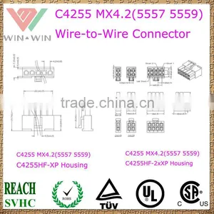 4.2mm Pitch C4255 MX4.2 (5557 5559) Electronic Wire to Wire Connector thumbnail-3