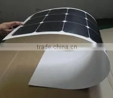 150W Most Popular Flexible Monocrystalline Silicon Solar Panel for Mini Sunpower Station, Home Power System thumbnail-2