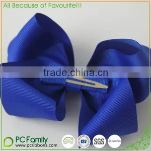MOQ 100 Pieces Beautiful Grosgrain Hair Bows With Alligator at Back thumbnail-1