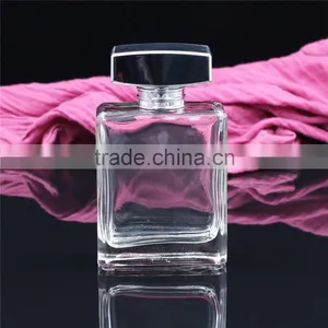 Square 100ml Empty Glass Bottle for Perfume thumbnail-1
