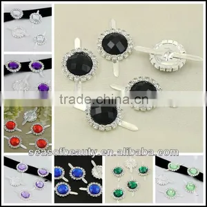 Wholesale Fashion Invitation Acryl Rhinestone Embellishment thumbnail-1