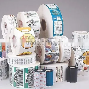 Custom Self Adhesive Label Paper Roll Sticker thumbnail-1