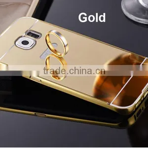 Aluminum Metal Mirror Case +PC Back Cover For Samsung Galaxy S7&S7edge thumbnail-5