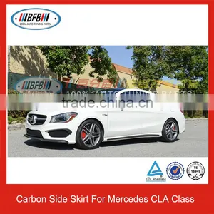 CARBON SIDE SKIRTS COVER FOR MERCEDES CLA CLASS W117 CLA250 CLA45 thumbnail-3