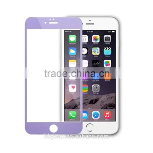 Popular Silk-printing Screen Protector for Iphone6/6+colorful Tempered Glass Screen Protector thumbnail-4
