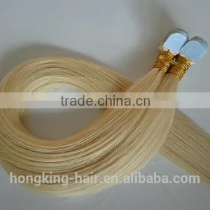 Double Drawn Tape Hair Extensions Mini Flower Tape Hair Extensions Micro Tape and Hair Extension thumbnail-3