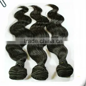 Virgin Brazilian and Peruvian Hair Weave in Stock thumbnail-1