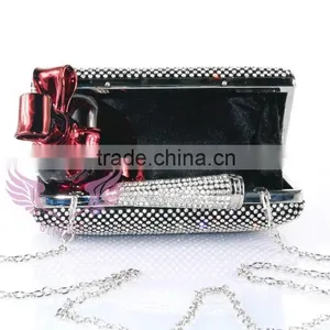 New Design Handmade Crystal Box Evening Bag & Box Clutch Quality Choice thumbnail-2