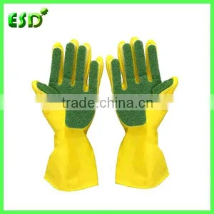 Cleaning Glove With Scouring Pad thumbnail-6