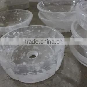 Factory Direct Sale Clear Quartz Melting Crystal Washbasin thumbnail-2