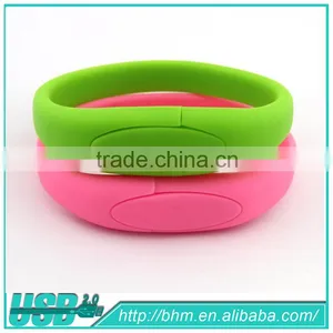 New Design Portable Wristband Usb Flash Memory Drive Silicone thumbnail-4