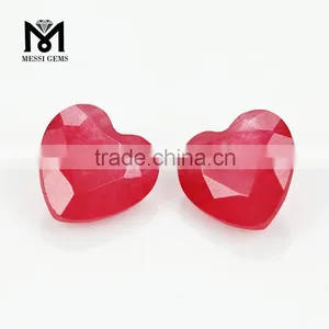 Loose Gemstone Sparkling Natural Unheated Red Heart Natural Gemstone thumbnail-2
