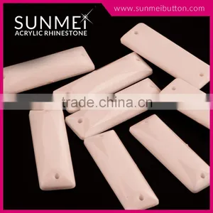 Competitive Price Baguette Shape Sew On Crystal Beads Wedding Dress thumbnail-6