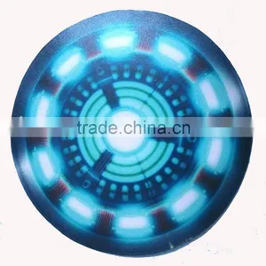 LED Sound Activated Sensor T Shirt With 4pcs AAA Battery Inverter thumbnail-2