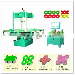 Manual Interlock Brick Machine/high-pressure Brick Press 850 Interlocks Making Machine thumbnail-2