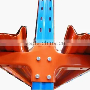 CE Blue and Orange Warehouse Drive in Pallet Rack System thumbnail-4