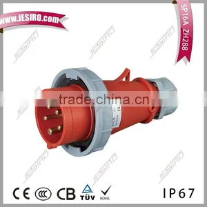 Plastic IP67 Male 5 Pin Socket Automotive Connectors Plugs And Sockets thumbnail-1