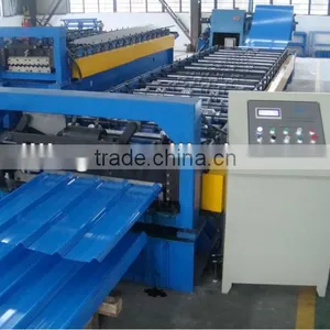 Trapezoid Roofing Sheet Profiling Machine/roof Machine thumbnail-1