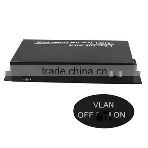 9 Port Network Switch IEEE802.3af/at Auto-sensing 8 POE 48v VLAN Port Isolation thumbnail-4