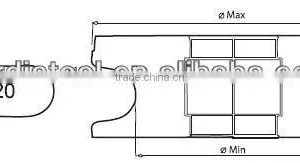 V20 (Fullbullnose) Granite Router Bits thumbnail-2