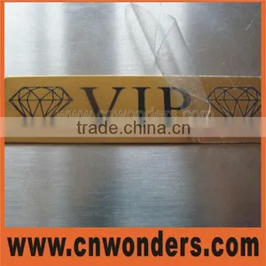 High Quality Custom Gold Color VIP Metal Signs thumbnail-1