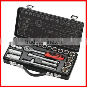 23pc 3/8" Dr. Socket Wrench Tool Kit thumbnail-1