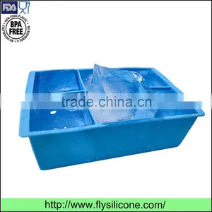 OEM Factory Price Novelty Perfect Size Food Grade Premium Silicone Ice Cube Tray thumbnail-1
