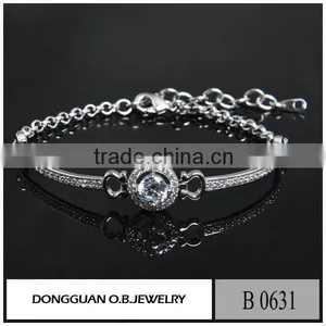 Hot Selling Tennis Bracelet Gold Plated Custom Bracelet thumbnail-4