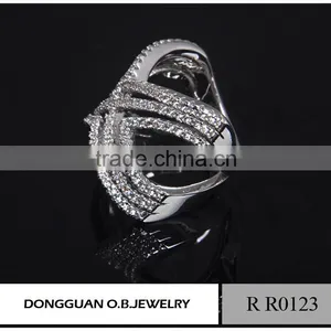2016 High Quality Fashion Saudi Arabia White Gold Wedding Ring Price /handmade Ring Design thumbnail-4