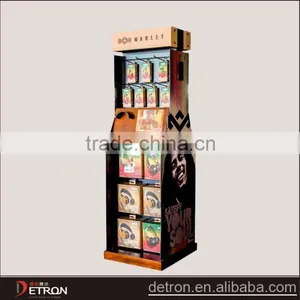Customized Wooden Store Display Earphone Rack thumbnail-1
