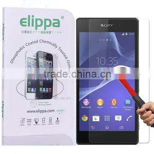 OEM Service Waterproof Anti-spy Privacy Custom Tempered Glass Screen Protector for Sony Xperia z2 thumbnail-1
