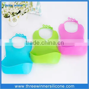 Food Grade Promotion Silicone Bib Custom Wholesale Baby Bib thumbnail-1