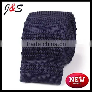 New Arrival Pink Knitted Tie With White Polka Dots KT064 thumbnail-2