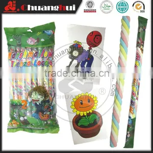 Multicolor Cotton Candy Giant Marshmallow Lollipop, ICE CREAM Marshmallow, Twist Marshmallow Series thumbnail-2