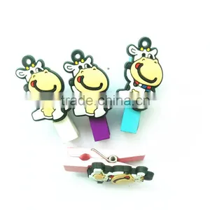 China Supplier Promotion Gifts Cartoon Characters Paper Bookmark Soft Rubber PVC Bookmark thumbnail-1