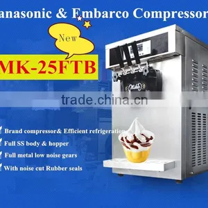 Full Stainless Steel Soft Ice Cream Machine/new Design 2016 Hot Sale Soft Ice Cream Machines thumbnail-1