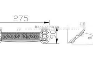 Vehicle LED Dash/Deck/Visor Lights LED Windshield Visor Strobe Light LTDG312-2 thumbnail-5