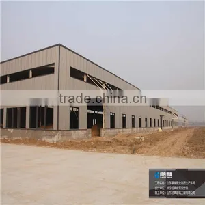 Prefabricated Large Span Steel Space Frame Structure Warehouse thumbnail-3