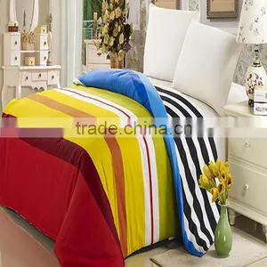 100% Pure Mulberry Silk Quilt With Rainbow Cotton Quilt Cover thumbnail-1