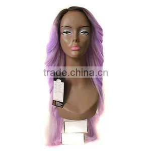 Best Prices Latest Synthetic Hair Remy Long Lace Front Wig Hair thumbnail-1