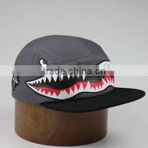 100% Cotton Flat Brim Sports Cap With Nice Printed Logo thumbnail-4