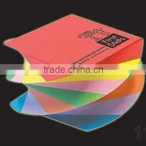 Square Memo Pad Adhesive Note Block Woodfree Paper thumbnail-1