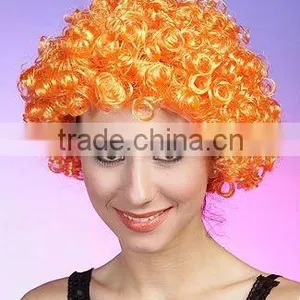 Synthetic Hair Disco Party Afro Football Fan Wigs Hair Children& Adult thumbnail-3