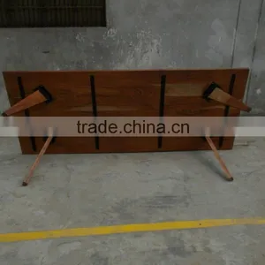 Solid Wood Acacia Dining Table, Mango Wood Dining Table, thumbnail-3